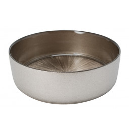 Bowl Astra, champagne,  L15xW15xH5cm