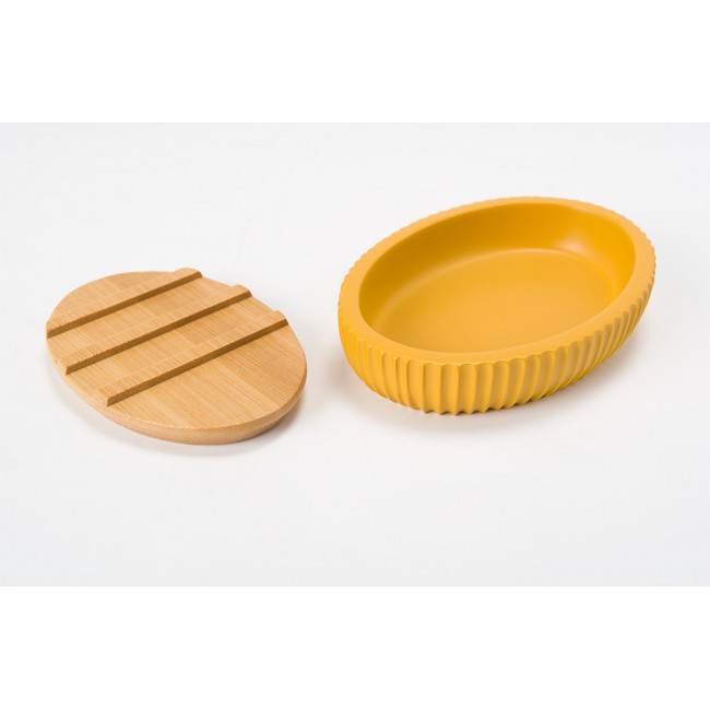 Soap dish Modern orange, 2.5x12.5x9cm