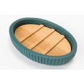 Soap dish Modern, teal