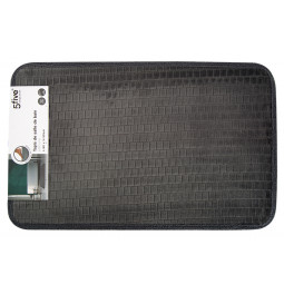 Bath mat Silv, grey, 50x80cm