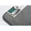 Bath mat Silv, grey, 50x80cm