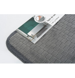 Bath mat Silv, grey, 50x80cm