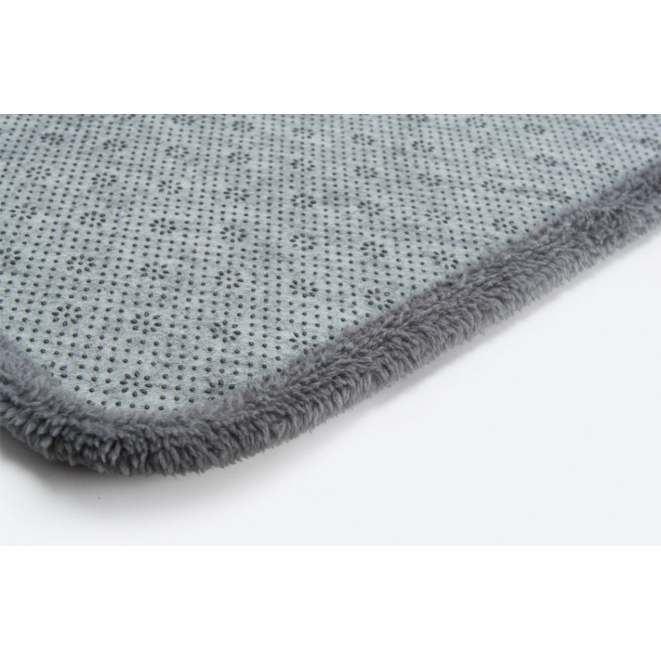 Bath mat Silv, grey, 50x80cm