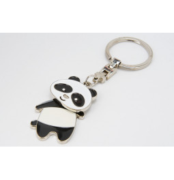Keychain Panda, metal, 9cm