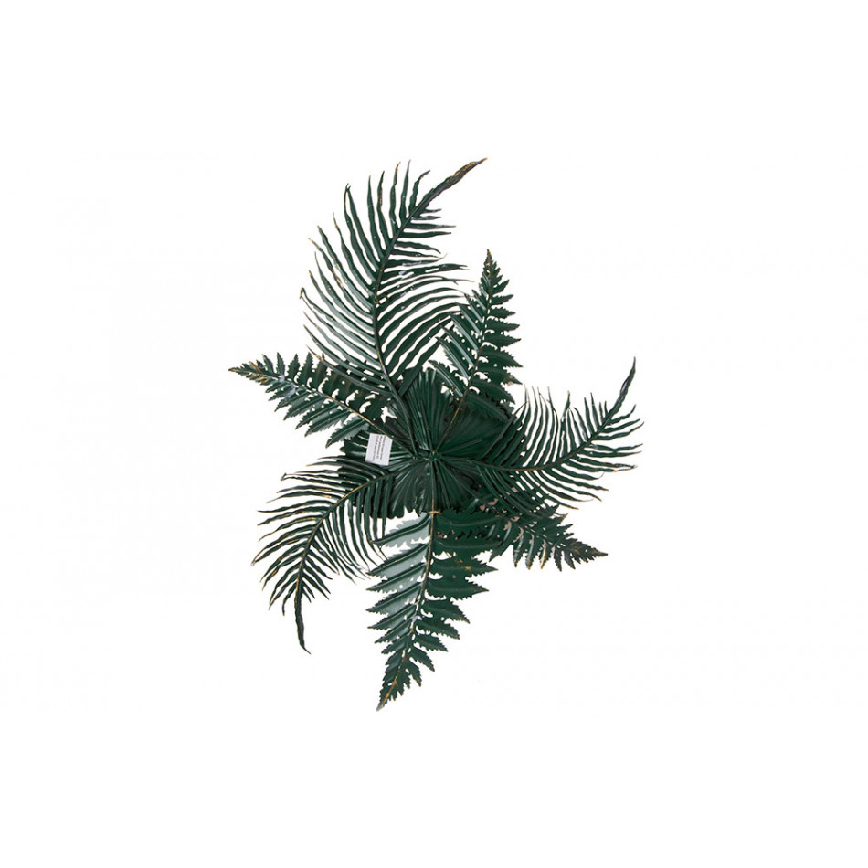 Wall decor Dala Flower, metal, 61x57cm