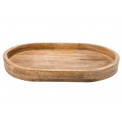 Tray Ovolio L, mango wood, 35.5x23cm