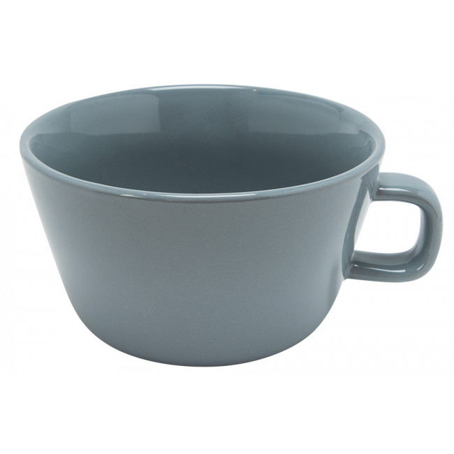 Mug Nadine, grey, porcelain, 500ml, 13x15x7.5cm