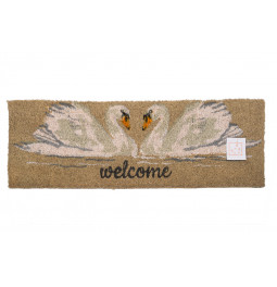 Coir doormat Swan, 25x75x1.8cm