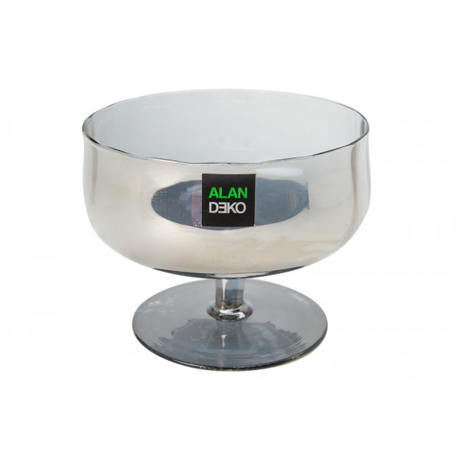 Icecream glass Sirri grey,  H7.3 D9.5cm 250ml