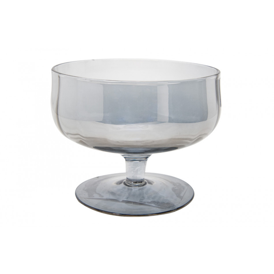 Icecream glass Sirri grey,  H7.3 D9.5cm 250ml