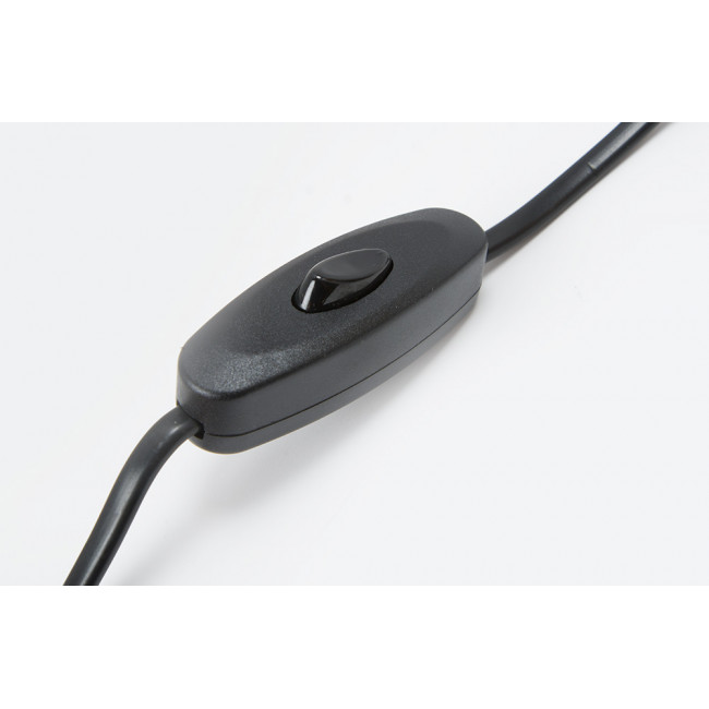 Table lamp Leilro, gold PC printing clear enamel,20x20x32cm