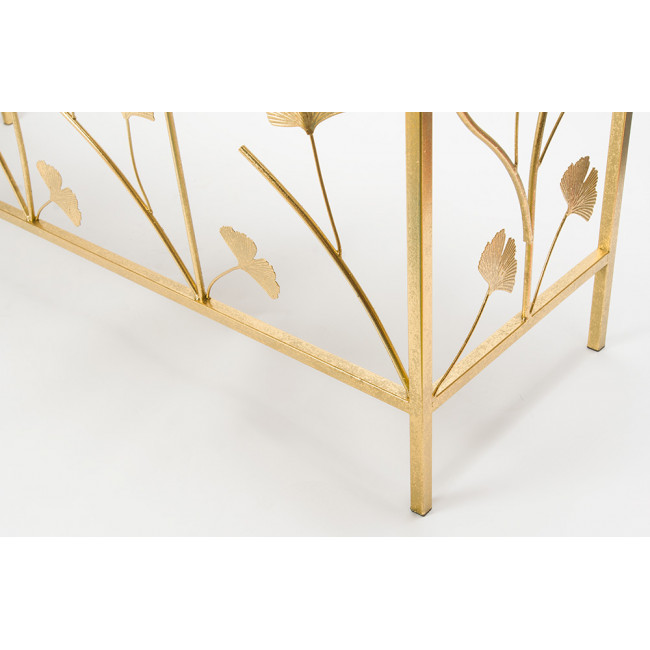 Console Bali L, golden,100x30x80cm