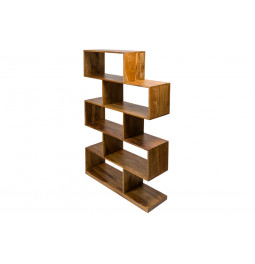 Bookcase Soto maggiore, sheesham wood, 100x30x150cm