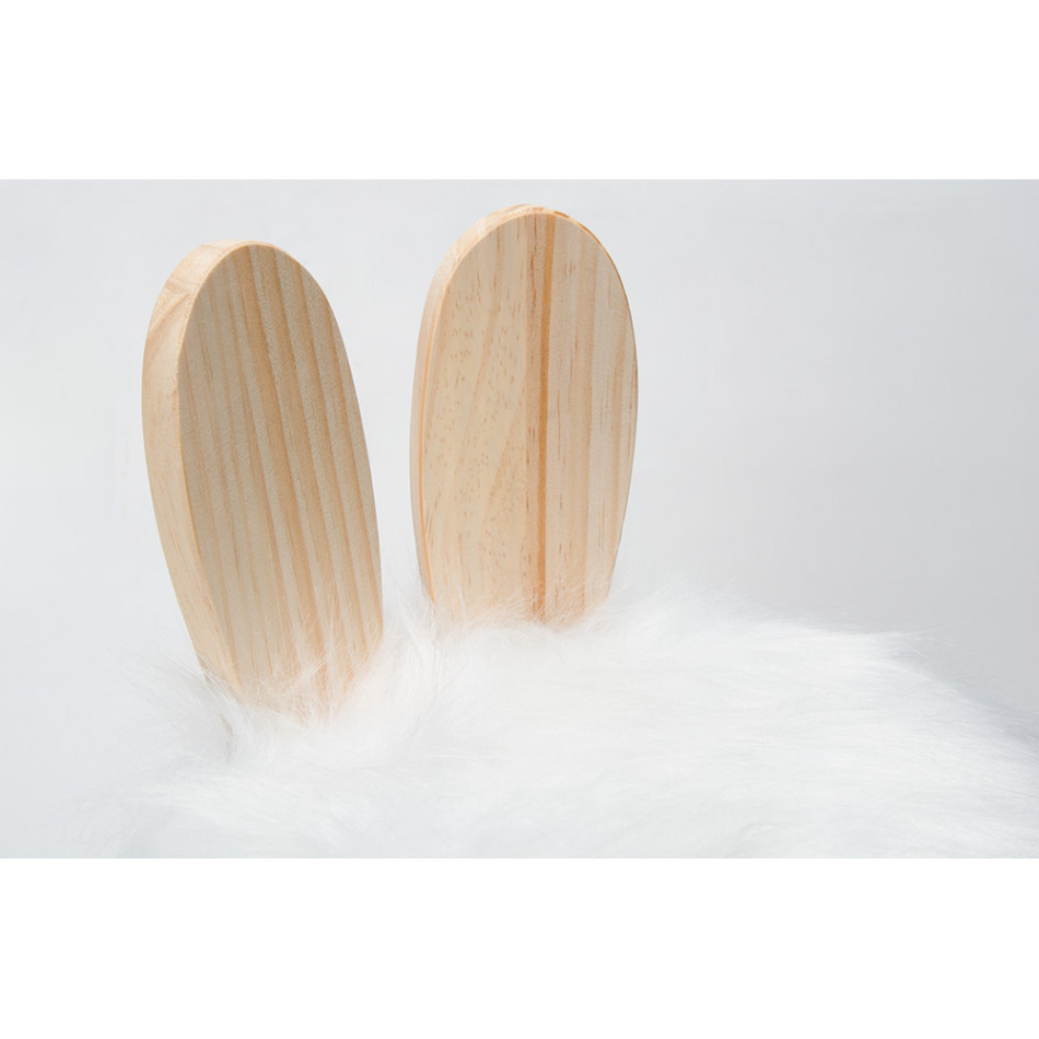 Chair Lapin, white,  D27, H38cm