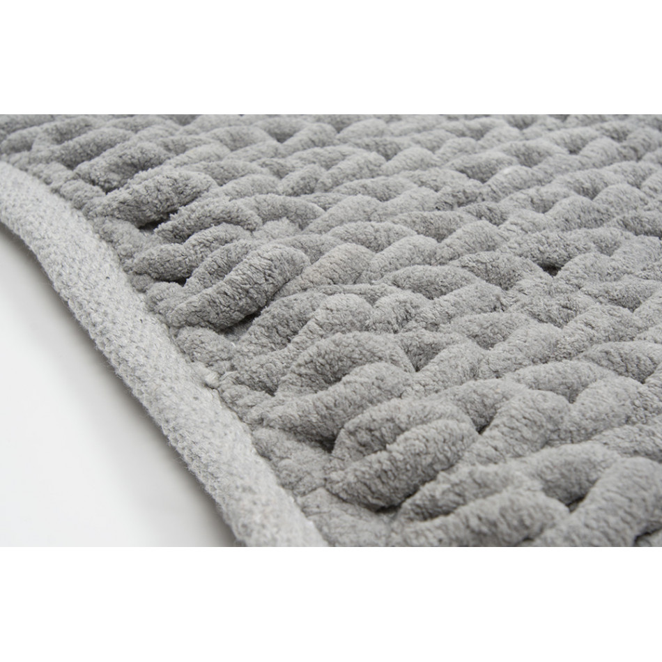 Bath mat Elpais, grey, 50x120cm