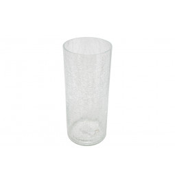 Vase Cracked Cylinder, H30 D13cm