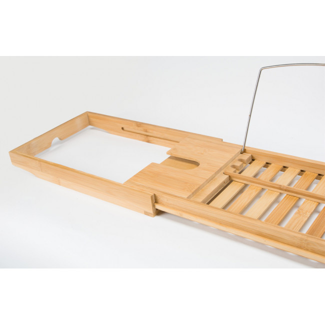 Extensible bath plate, bamboo, 70-105x22.5cm