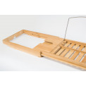 Extensible bath plate, bamboo, 70-105x22.5cm