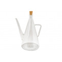 Jar for oil/vinegar, glass, H20cm/ 0.51 L