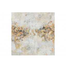 Picture Gold dust terracotta, 60x60cm 