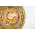 Ceiling lamp Landau New, shiny brass plating, 30x30x46cm