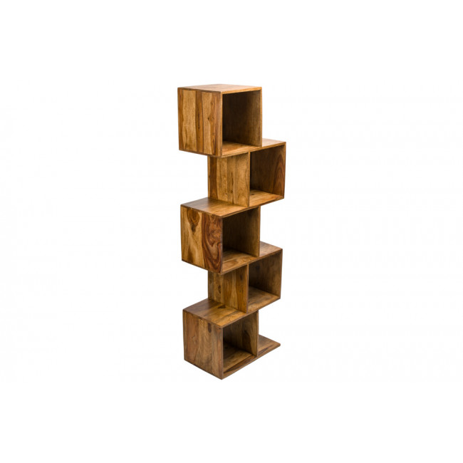 Bookshelf Soto, sheesham wood, 50x30x150cm