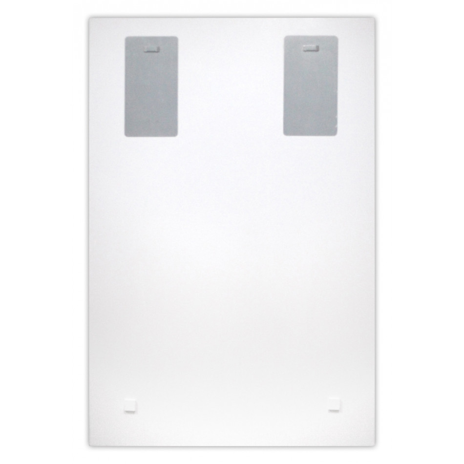 Glass picture Smoking beauty with red lips, 80x120cm