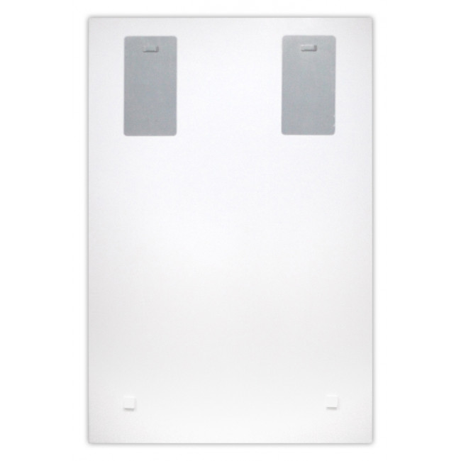 Glass picture Smoking beauty with red lips, 80x120cm