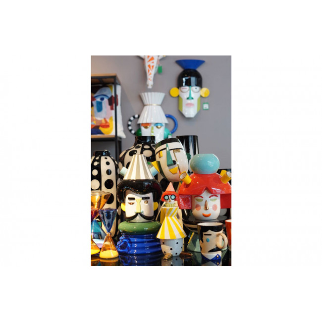 Deko jar Circus, ceramic, H26cm D11cm