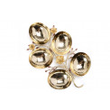 Decorative dish Branch leafs, 32x20cm