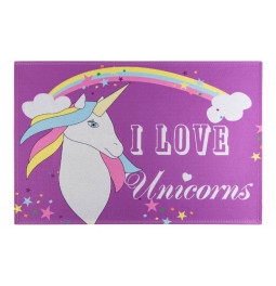 Door mat Einhorn, 44x67cm