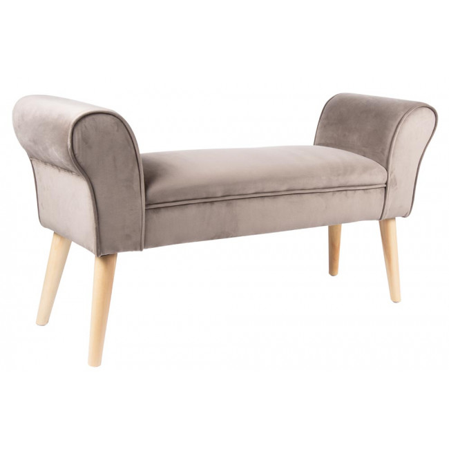 Stool Nate, grey, 100x30x54cm