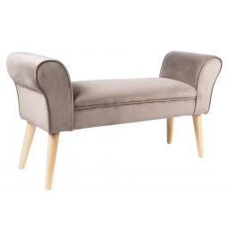 Stool Nate, grey, 100x30x54cm