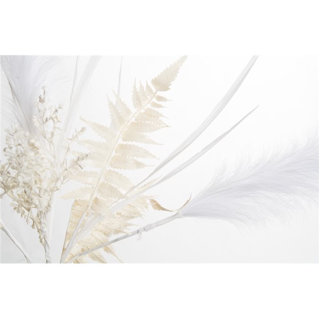 Decorative plant Meskantus Little Bunny white G21160, 89cm