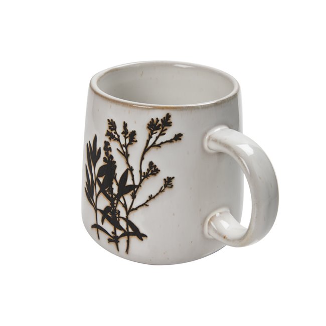 Mug Bacara, white, 350ml