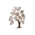Wall decor  Janila Tree, metal, 76cm