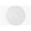 Placemat Realdo, white, D38cm