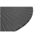 Placemat Realdo, black, D38cm