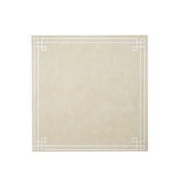Placemat Reni beige/white, 35x35cm