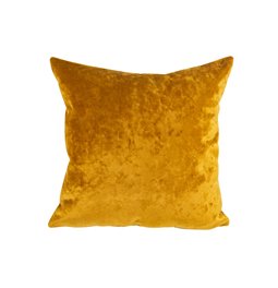 Velvet Decorative pillowcase Celebrity 29, gold, 45x45cm