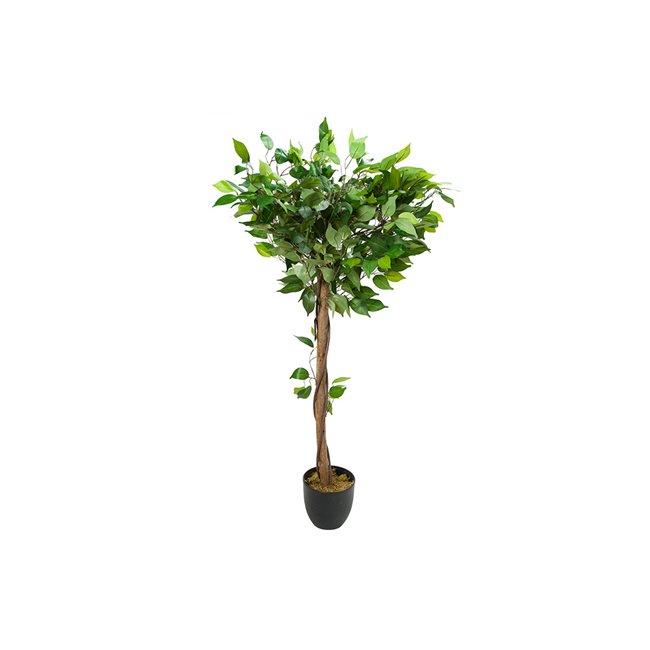 Artificial ficus with pot, H120cm