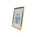 Photo frame Manu, golden, 21x30cm