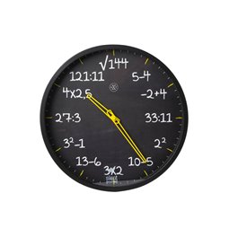 Wall clock Maths, 35cm