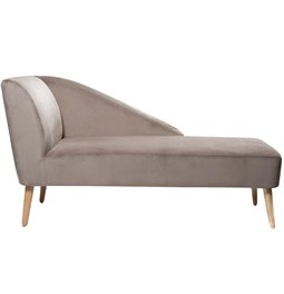 Sofa Norra, grey, 144x59x75cm