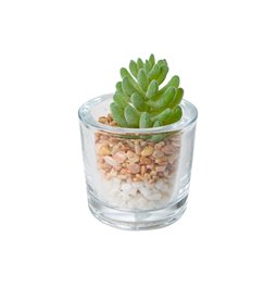 Artificial plant in pot