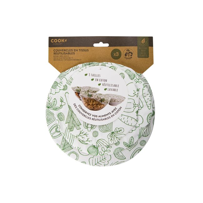 Reusable fabric cover, 21x5x21cm