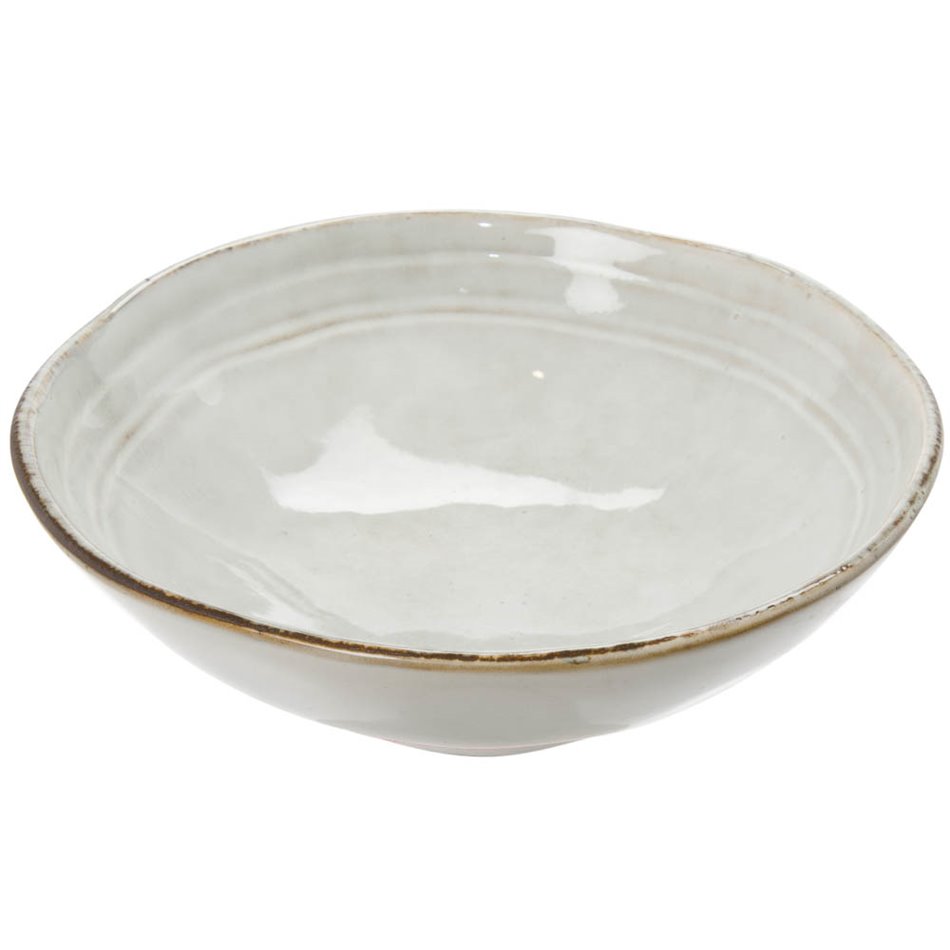 Bowl Flower, grey, H4.5cm, D15cm