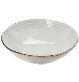 Bowl Flower, grey, H4.5cm, D15cm