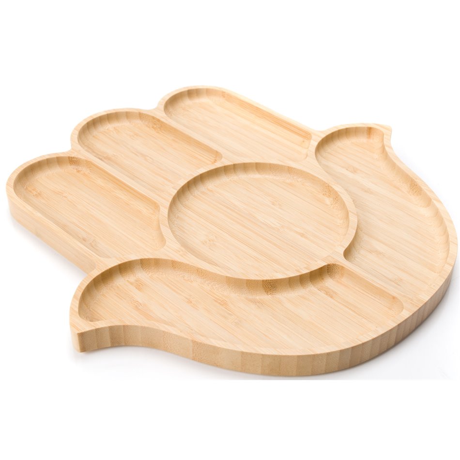 Bamboo serving plate Handy, 30.5x30.5x1.6cm