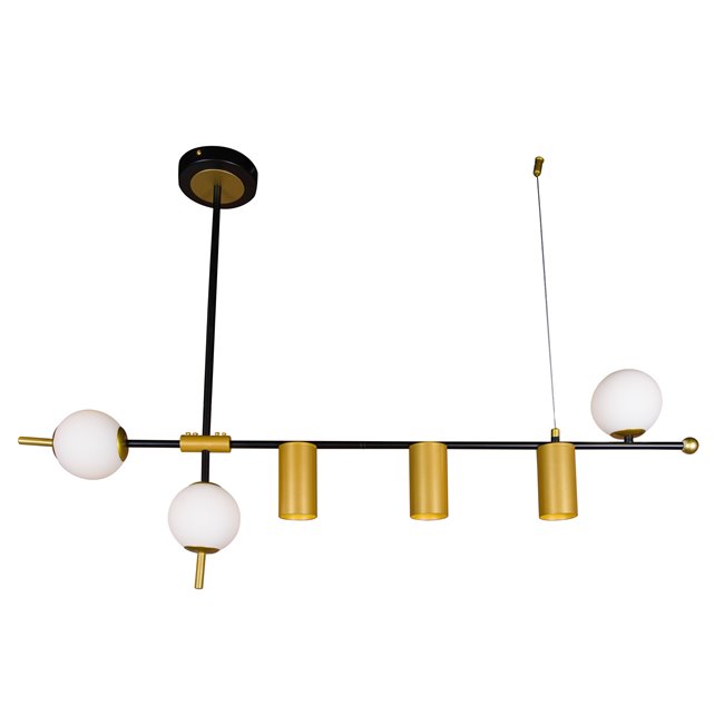 Pendant lamp Yarrow, 120x80cm, GU10 x3-G9x3